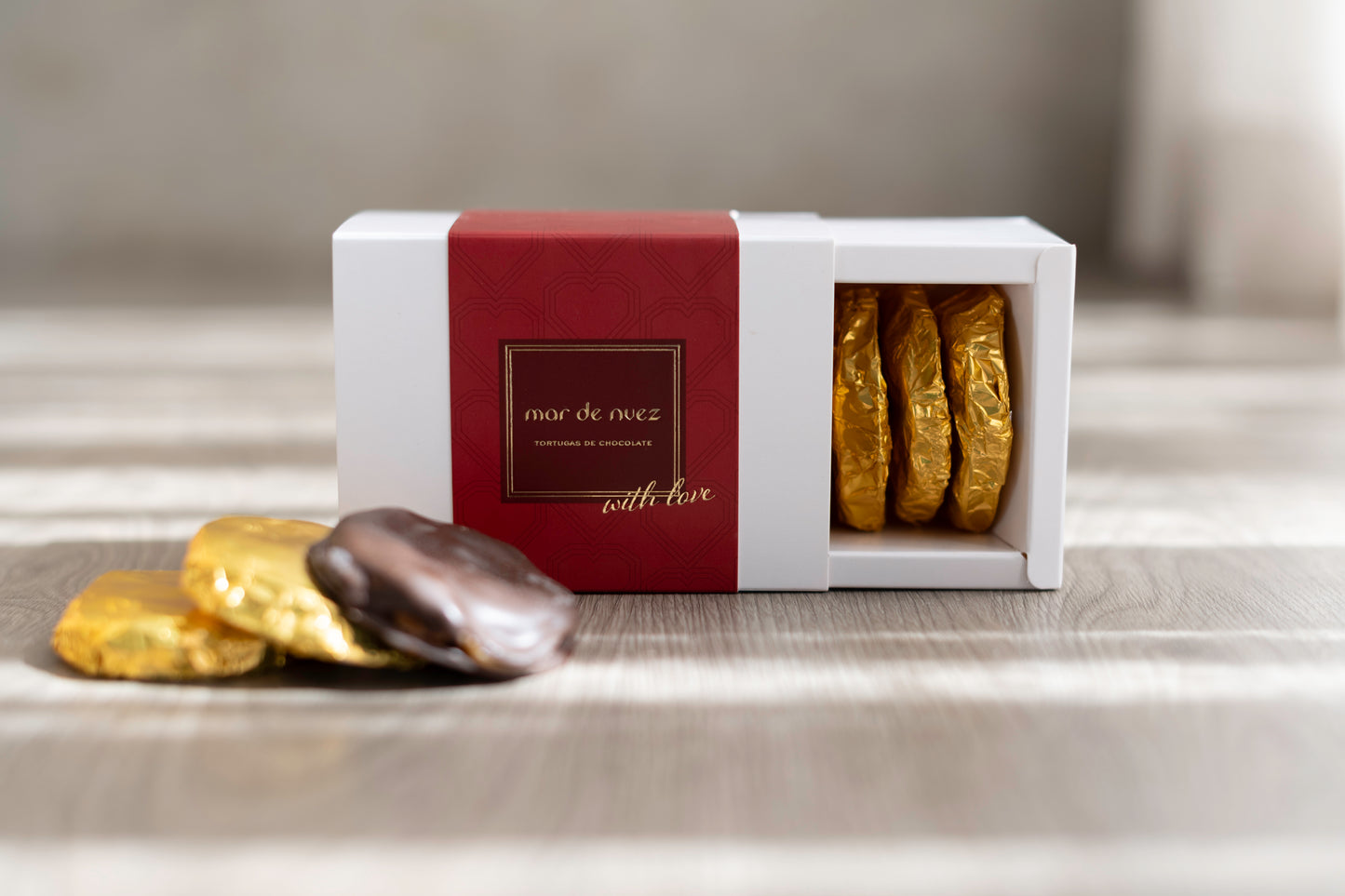 Caja Con 7 Tortugas SAN VALENTIN