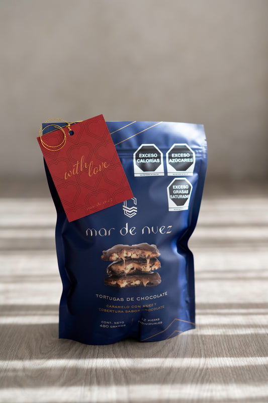 Bolsa SAN VALENTIN con 12 Tortugas