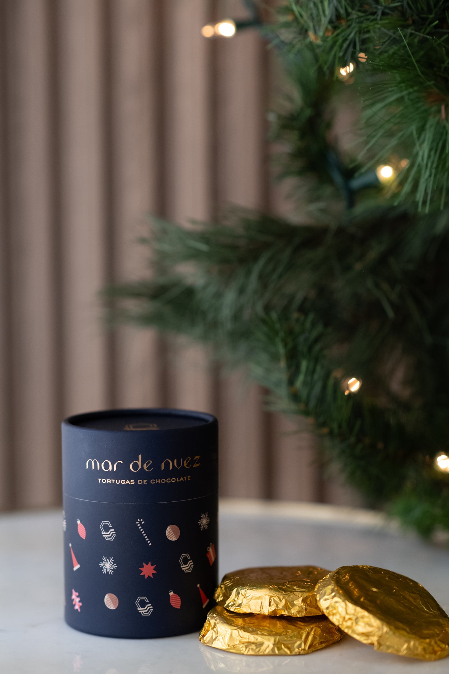 CILINDRO NAVIDAD (6 Tortugas)